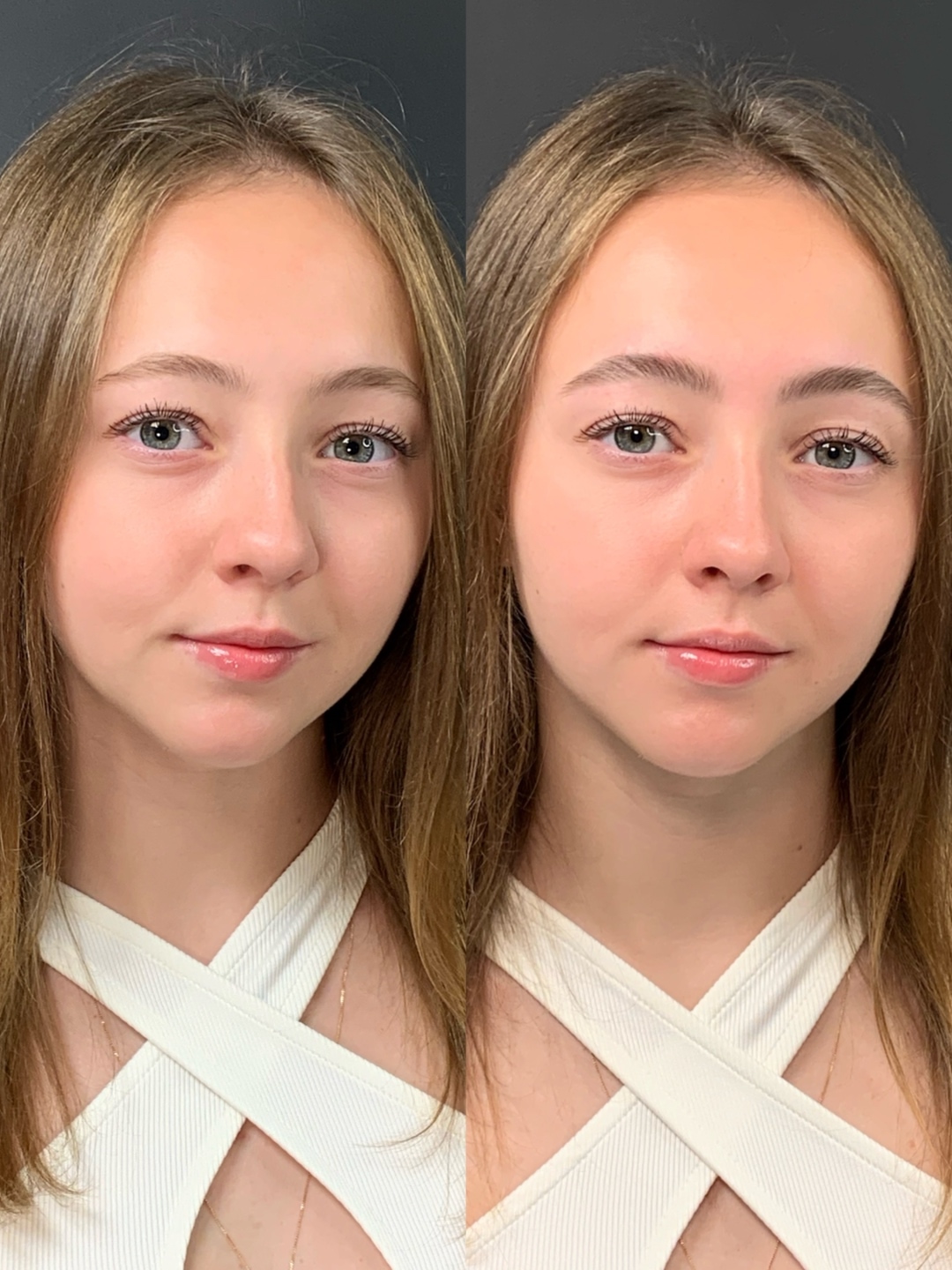 Работа с бровями