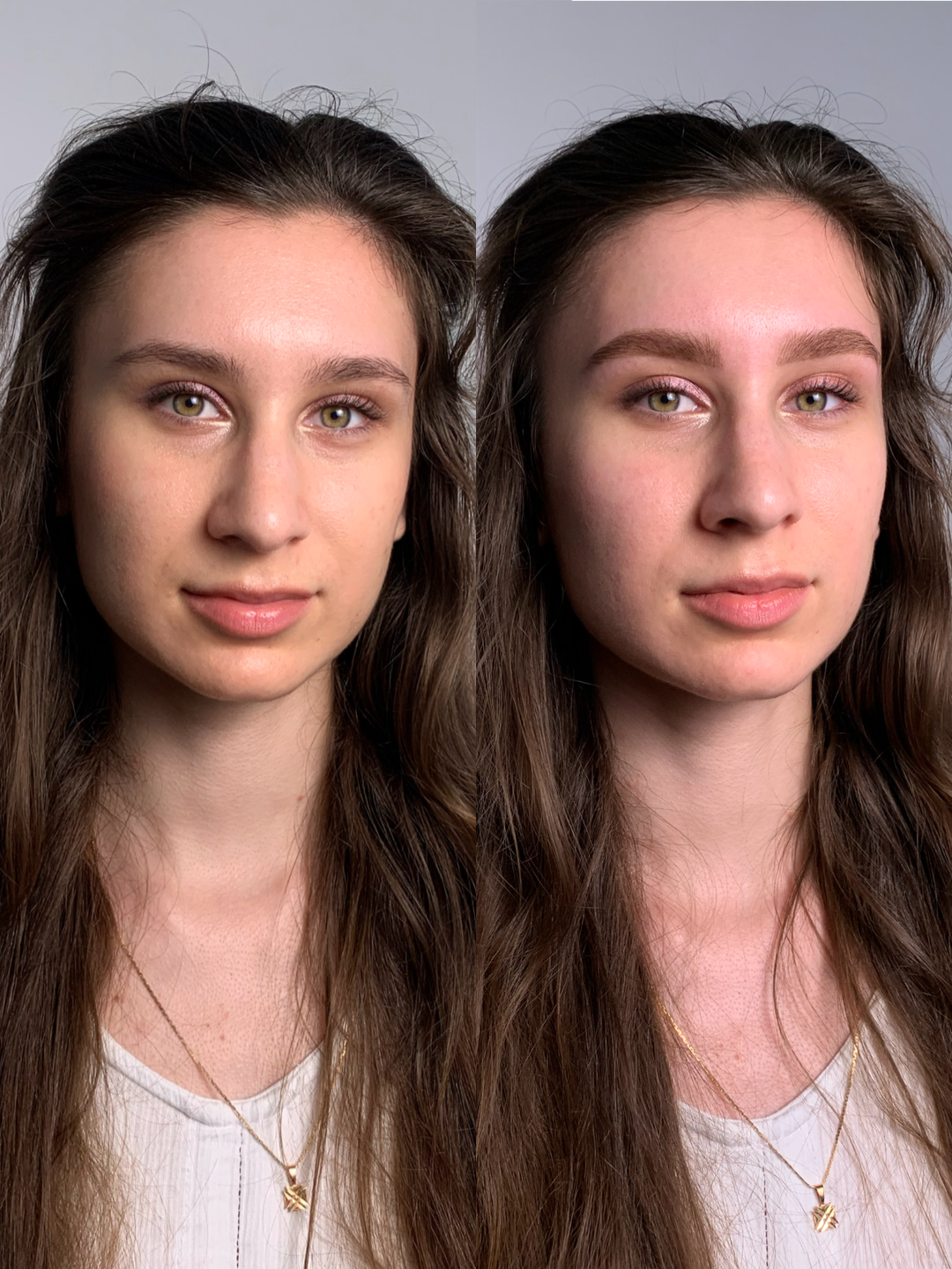 Работа с бровями